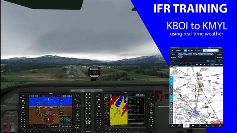 Using Foreflight For Flight Planning Ifr Ride Along From Kboi To Kmyl