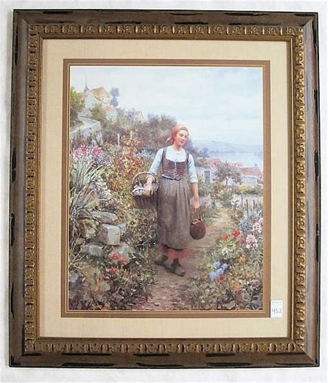 Lot PRINT AFTER DANIEL RIDGWAY KNIGHT Pennsylvania France