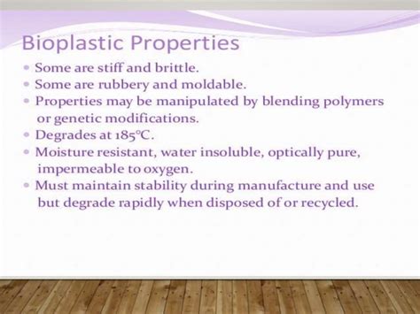 Bioplastics Ppt Ppt