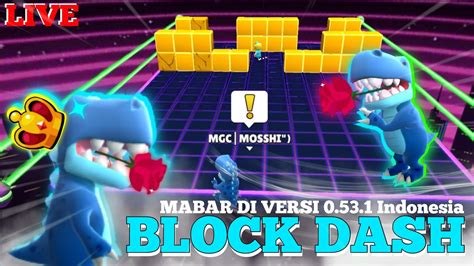 Live Stumble Guys Indonesia Mabar Block Dash Di Server Asia Versi