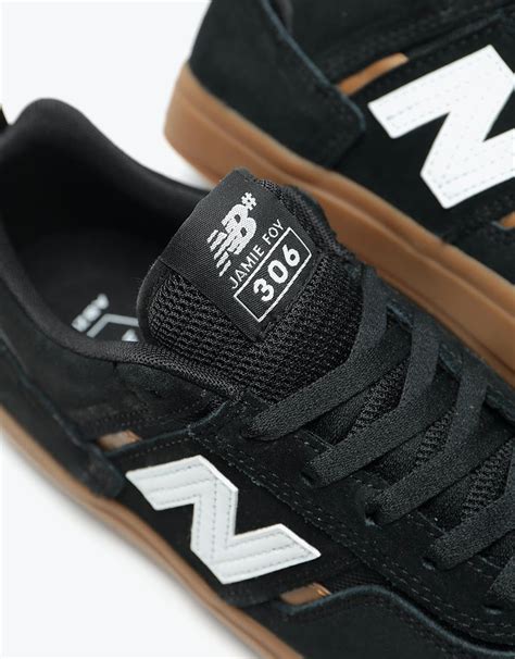 New Balance Numeric Foy 306 Skate Shoes Black Gum