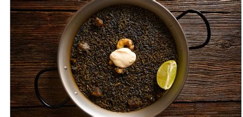 Black Ink Paella Recipe A Palate Pleasure L Española