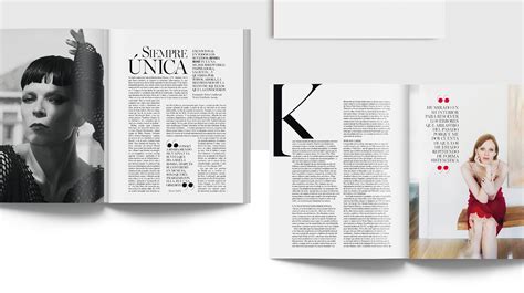 Layouts For Vogue Magazine Images Behance