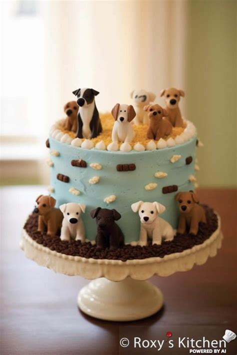 20 Puppy Dog Themed Birthday Party Cakes Roxys Kitchen Dog