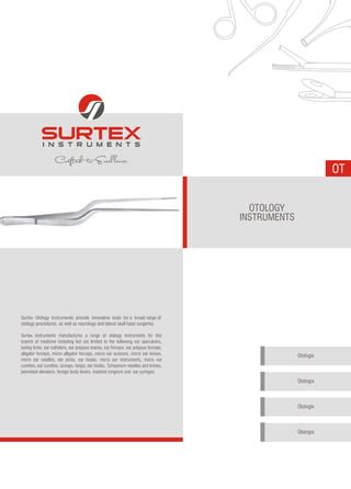 OTOLOGY INSTRUMENTS | PDF