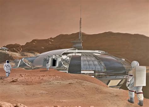 Genesis V.2 is a Futuristic Mars Colony Where NASA Astronauts Could Eventually Reside - TechEBlog