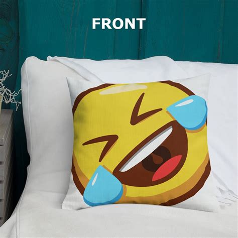 ROFL Emoji Pillow Laughing Emoji Pillow With Pillowcase - Etsy