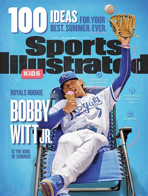 Kansas City Royals Bobby Witt Jr. Issue Cover Photograph by Sports ...