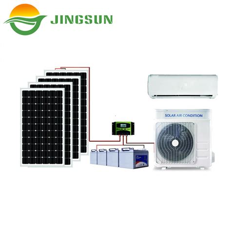 12000BTU Split Tpye Wall Mounted Solar Air Conditioner With Solar Panel