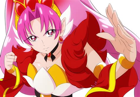 Akagi Towa And Cure Scarlet Precure And More Drawn By Fuchi