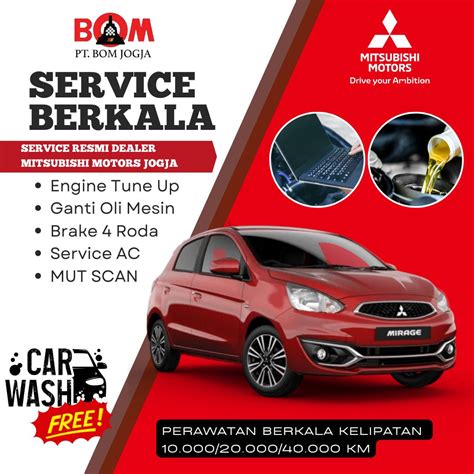 Jual Paket Service Berkala Mirage Garasi Id