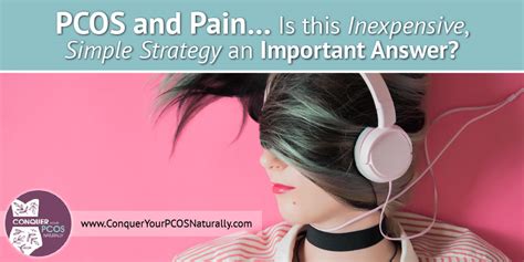 PCOS And Pain - This Inexpensive, Simple Strategy An Important Answer