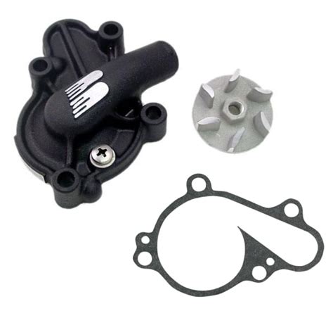 Boyesen Supercooler Black Water Pump Cover Impeller Kit Wpk B