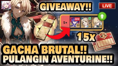 Gacha Brutal Aventurine Kalian Gacha Siapa Giveaway Honkai