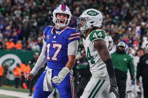 Bills Vs Jets Score Taron Johnson Picks Off Aaron Rodgers To Seal Penalty Filled Win