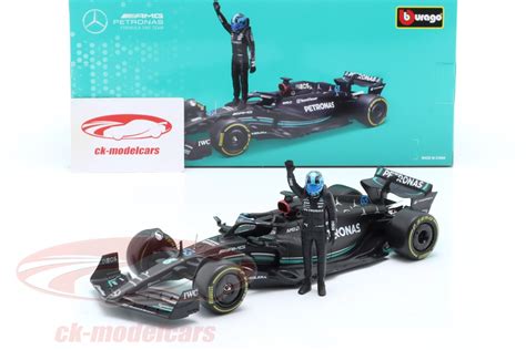 Bburago 124 George Russell Mercedes Amg F1 W14 63 Formula 1 2023 With