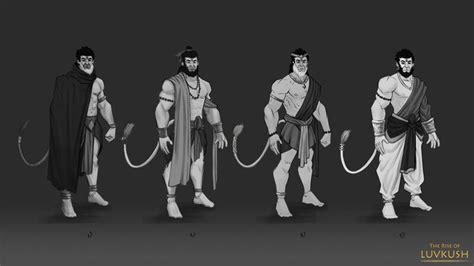 Artstation Hanuman Deepam Upadhyaya Hanuman Character Design Game Character