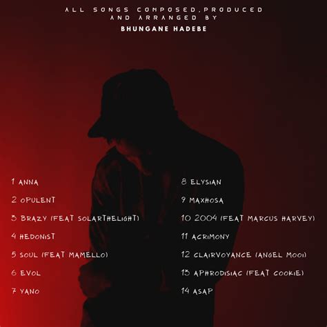 Bhungane Hadebe End Of Days Lyrics And Tracklist Genius