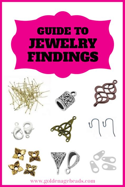 A guide to jewelry findings – Artofit