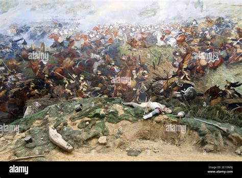 Le Panorama de la bataille de Waterloo un énorme diorama peint