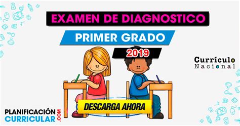 Examen De Diagnostico Primer Grado 2019 MINEDU Planificacion Curricular