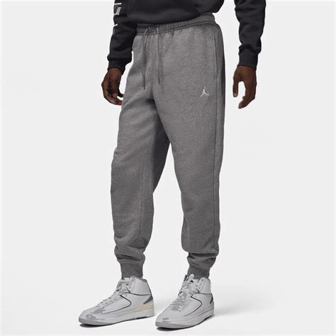 Jordan M J Brkln Flc Pant CARBON HEATHER WHITE FV7277 091