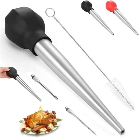 Amazon Large Turkey Baster Stainless Steel Baster Tool For