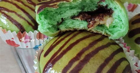 Resep Roti Pisang Pandan Cokelat Oven Tangkring Oleh Diyah Puspita Rini Cookpad