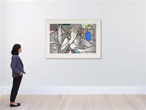 Thinking Nude From Nude Series Par Roy Lichtenstein Sur Artnet