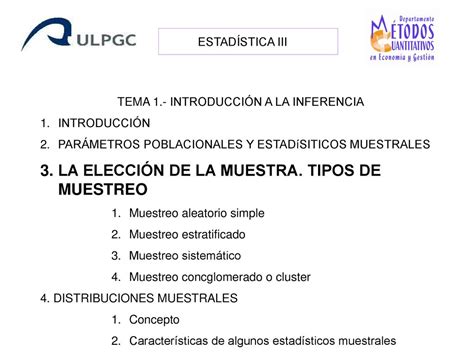 TEMA 1 INTRODUCCIÓN A LA INFERENCIA ppt descargar