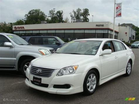 Blizzard White Pearl Toyota Avalon Xl Gtcarlot