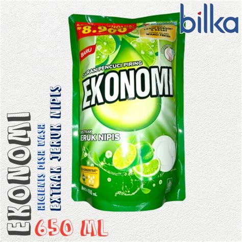 Jual EKONOMI SABUN CUCI PIRING JERUK NIPIS 760 ML Shopee Indonesia