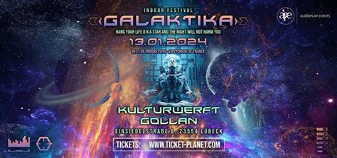 Galaktika Indoor Festival Kulturwerft Gollan Lubeck 13 January 2024