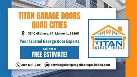 Garage Door Maintenance Davenport IA Titan Garage Doors Quad Cities