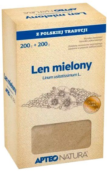 Apteo Natura Len Mielony B Onnik Pokarmowy G Sklep Empik