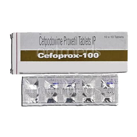 Cefoprox 100mg Tablet 10 S Buy Medicines Online At Best Price From