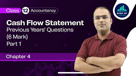 Cash Flow Statement PYQs 6 Marks Part 1 Chapter 4 L12 CBSE