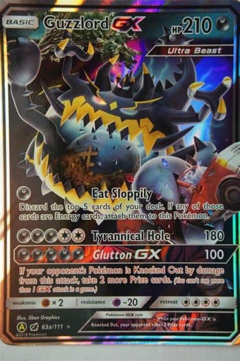 Guzzlord GX 63a 111 Pocket Monster