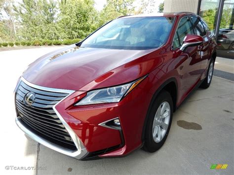 2017 Matador Red Mica Lexus RX 350 AWD 115720846 GTCarLot Car