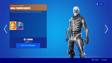 Fortnite Item Shop October 3rd 2022 Skull Trooper Skin Returns Youtube