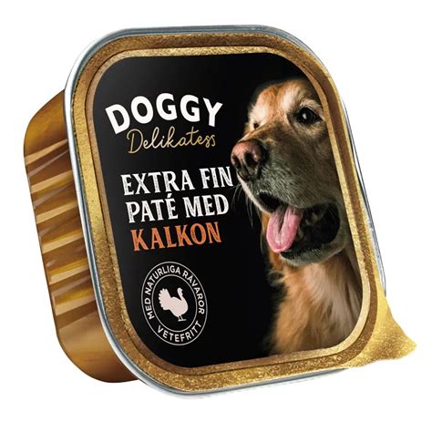 Hundmat Delikatesspaté Kalkon 150g Doggy Handla mat online från din