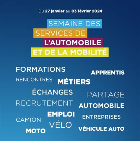 Semaine des services de l automobile et de la mobilité 2024 CMA Normandie