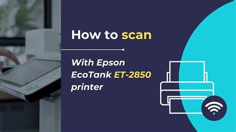 How To Scan With Epson Ecotank Et Printer Youtube