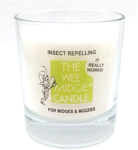 Insect Repelling The Wee Midgie Lavender And Bog Myrtle Candle Jar For Midges And Mozzies Midge