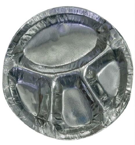 Round Shape Disposable Silver Foil Paper Plate At Best Price In Rewa