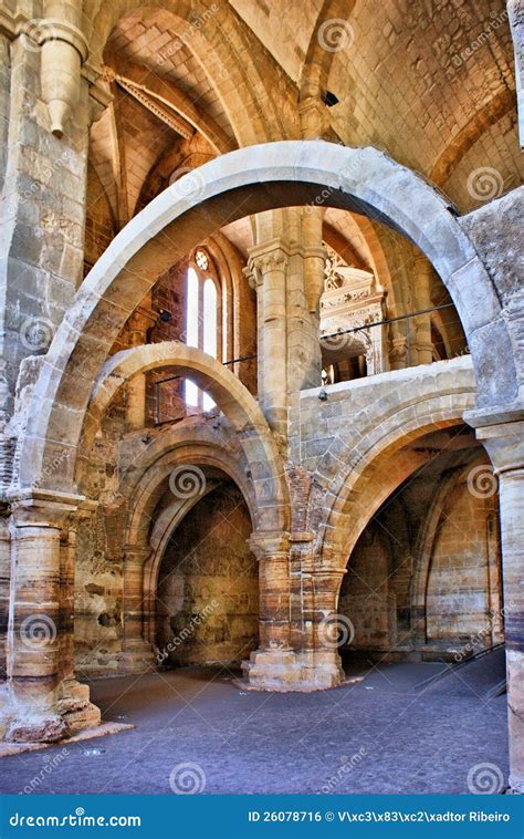 Monasterio De Santa Clara Velha En Coimbra Foto De Archivo Imagen De