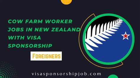 Cow Farm Worker Jobs In New Zealand With Visa Sponsorship