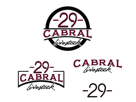 Cabral Livestock Logo Design Ranch House Designs Inc