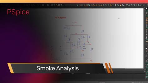 Smoke Analysis Pspice Youtube