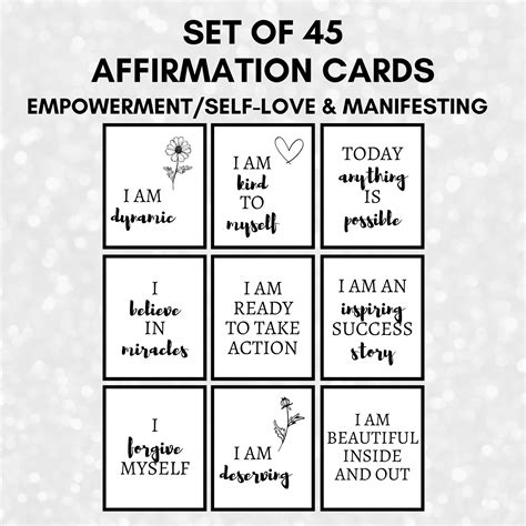 Free Printable Affirmation Cards Pdf